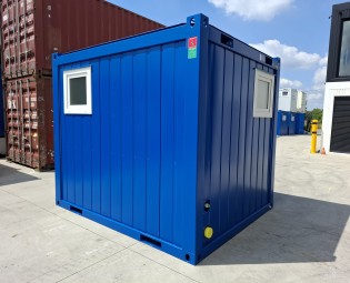 NEW 10FT SANITARY CONTAINER WITH 2 TOILETS - CLASSIC LIN