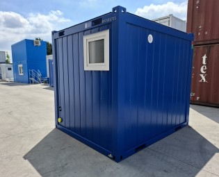 NEW 10FT SANITARY CONTAINER WITH 2 TOILETS - CLASSIC LINE